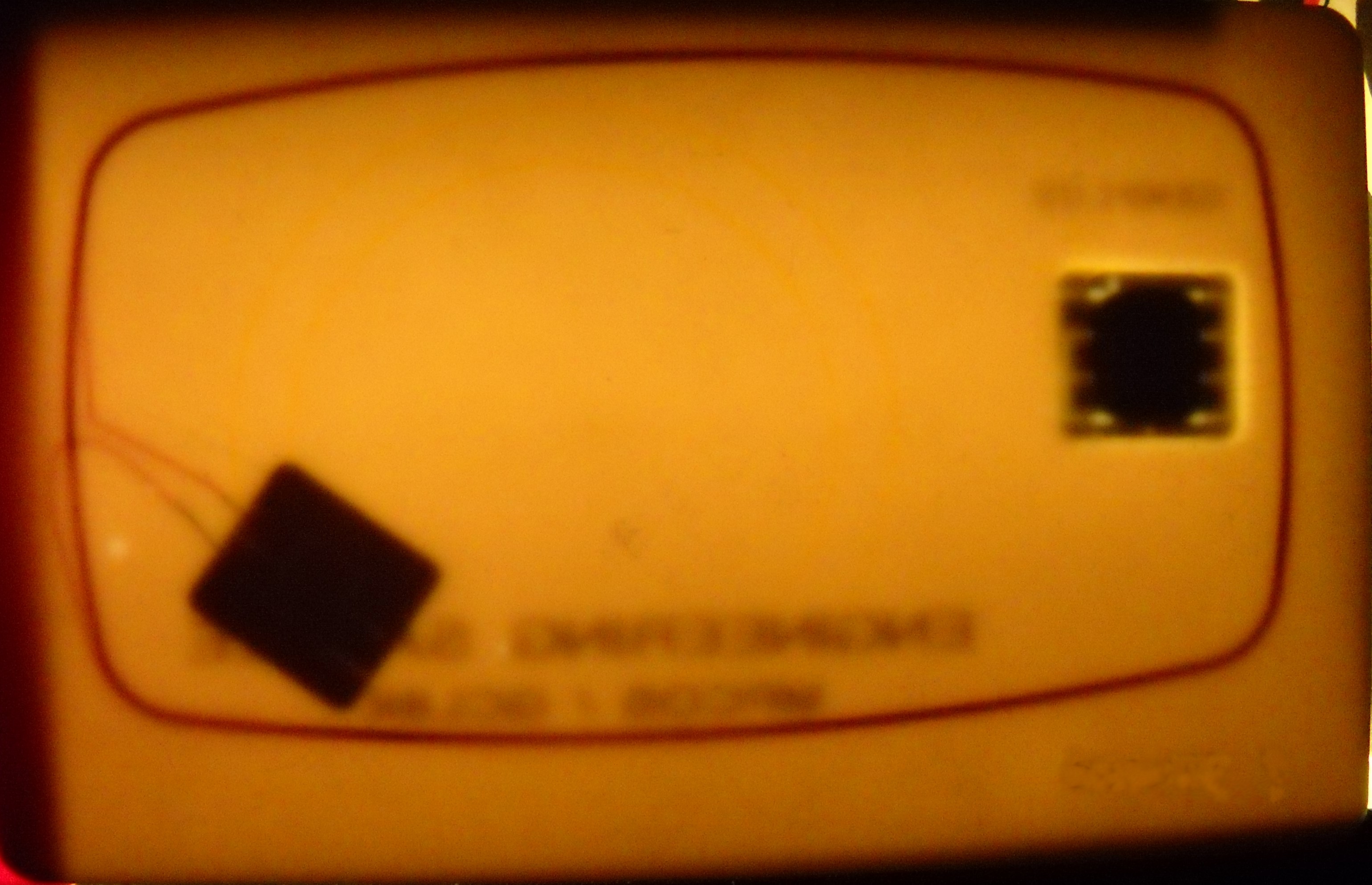 A MIFARE-format combicard combining a chip-and-PIN contact interface with a 13.56 MHz contactless MIFARE coil — the canonical reference for the HF coil geometry that powers every contactless card. …